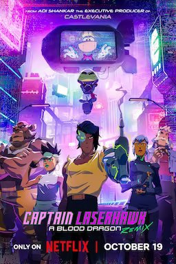 Capitán Laserhawk: Un remix de Blood Dragon